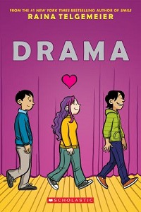 Cover of Drama, by Raina Telgemeier.