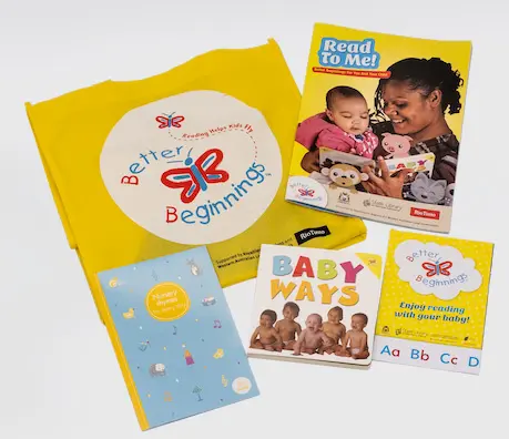 Better-Beginnings-Babies-Reading-Pack A selection of books, as found in the Better Beginnings Baby's pack.