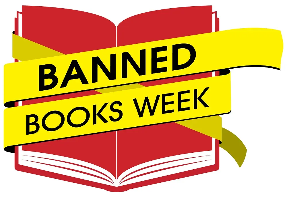 The Banned Books Week logo.