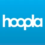 The icon for the hoopla app.