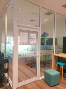 meeting-room-website The entrance to the Busselton Library Study Space.