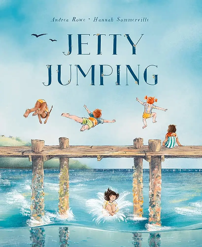 Cover of Jetty Jumping, by Andrea Rowe.
