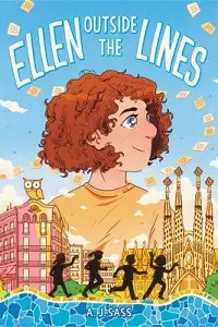 Cover of Ellen Outside the Lines, by A.J. Sass.
