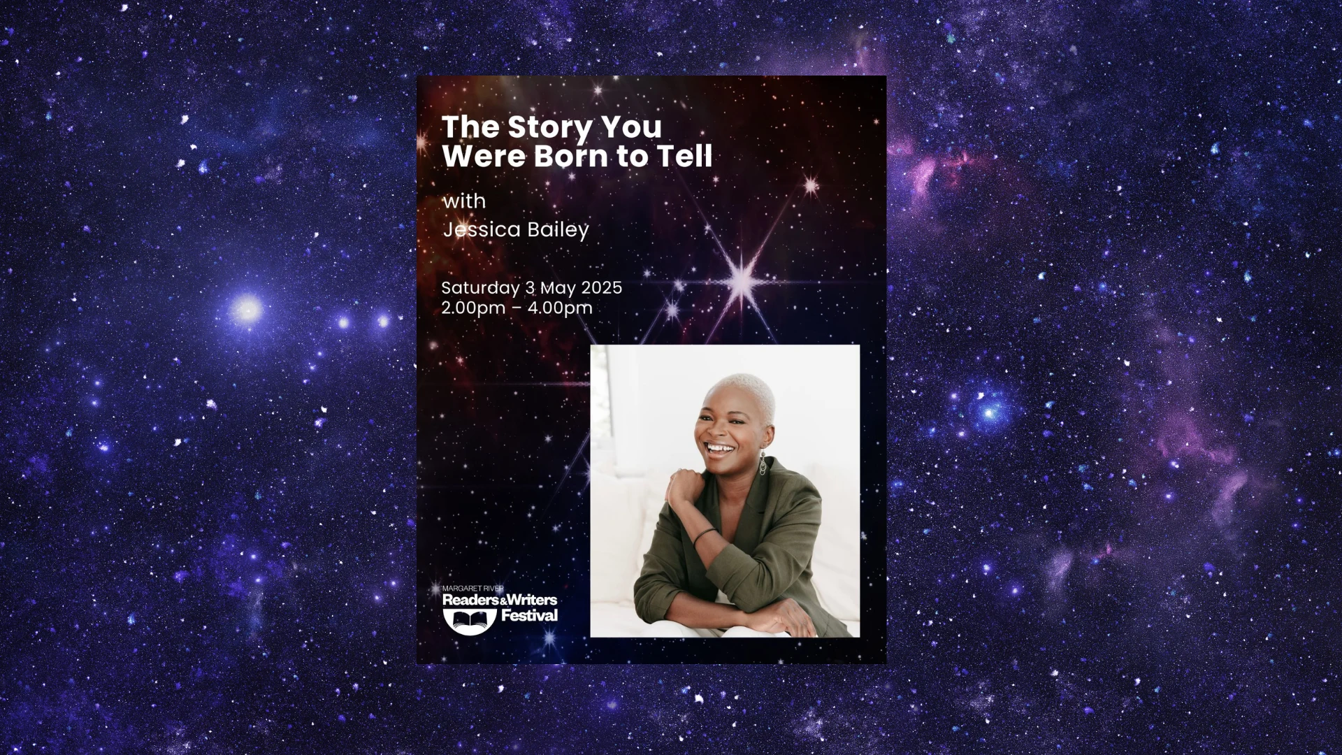 Jessica Bailey Writing workshop will be held at the Dunsborough Library on the 3rd of May