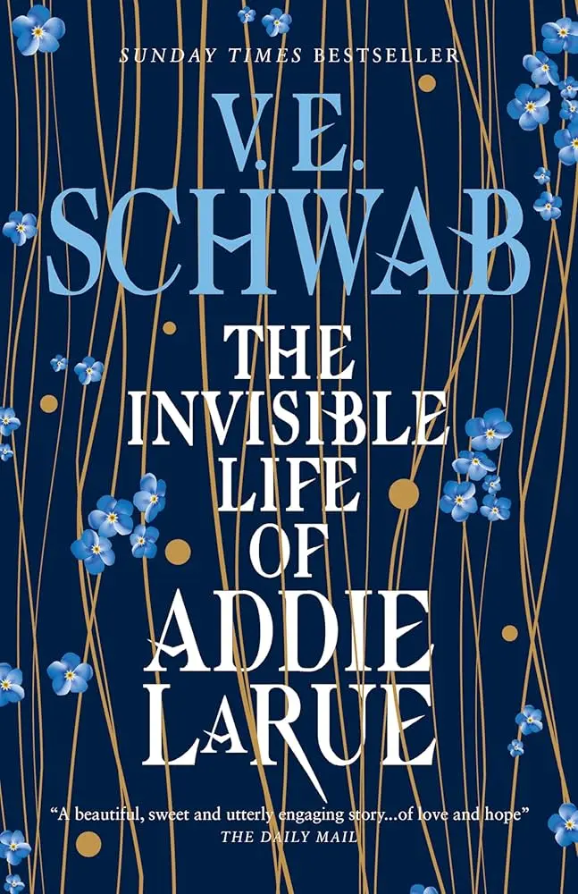 Cover of The Invisible Life of Addie LaRue, by V.E. Schwab.