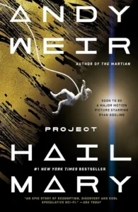 Cover of Project Hail Mary, by Andy Weir.